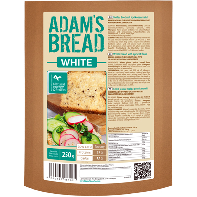 Adam's Brot, Weiß (Kohlenhydrat armes Brot)